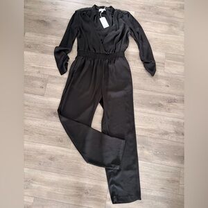 Dear John Sleek Black Jumpsuit